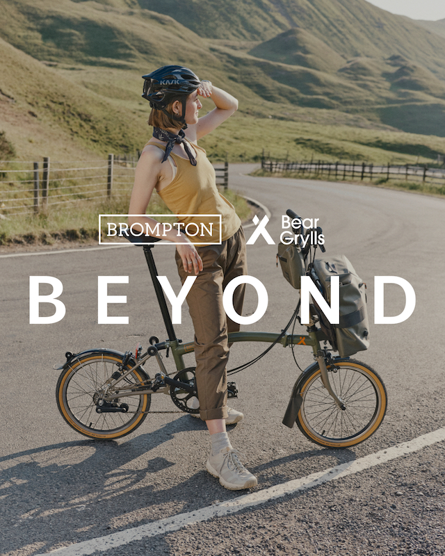 Brompton x Bear Grylls」予約受付開始！ | 折りたたみ自転車